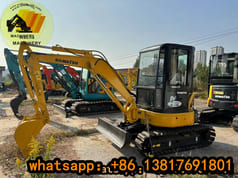 2024 Komatsu PC30 mini excavator, side view