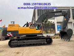 2023 Volvo EC480DL crawler excavator side view 2023 Volvo EC480DL crawler excavator side view