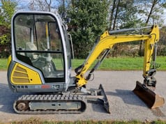 2019 Wacker Neuson ET 20 mini excavator side view