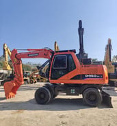 2021 Doosan DH150W-7 wheel excavator side view