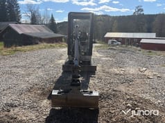 Mini Excavator TB015, front view
