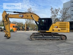 2019 Caterpillar 330-07A crawler excavator, side view