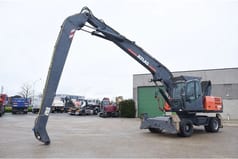 2012 Atlas 270 MH wheel excavator, side profile view 2012 Atlas 270 MH wheel excavator, side profile view
