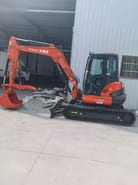2020 Kubota KX165 mini excavator, side view
