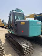 2023 Kobelco SK135SR crawler excavator rear three-quarter view