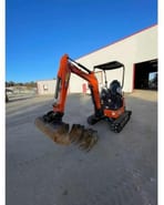 2019 Hitachi ZX19U-6 mini excavator, front three-quarter view 2019 Hitachi ZX19U-6 mini excavator, front three-quarter view