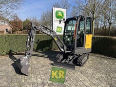 2026 Volvo EC18E crawler excavator, side view 2026 Volvo EC18E crawler excavator, side view