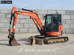 2018 Kubota U48-4 mini excavator, side view
