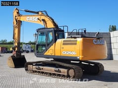 2020 CASE CX250D crawler excavator, rear three-quarter view