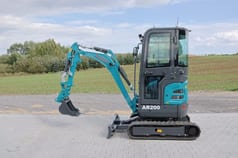 2025 Kubota AR200 mini excavator side view