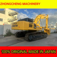 2020 Komatsu PC460LC-8 crawler excavator, rear three-quarter view