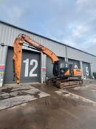 2020 CASE CX290D crawler excavator, side profile view