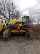 1992 Komatsu PC 650 SE-5 crawler excavator, front view