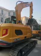 2024 XCMG XE75GA crawler excavator, rear three-quarter view 2024 XCMG XE75GA crawler excavator, rear three-quarter view