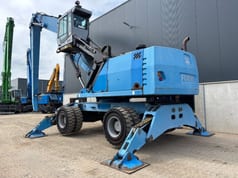 2008 Fuchs MHL380 material handler rear three-quarter view 2008 Fuchs MHL380 material handler rear three-quarter view