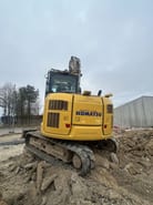 2021 Komatsu PC88MR-11EO mini excavator rear view