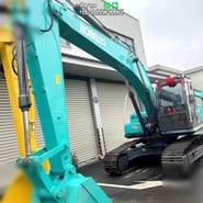 2021 Kobelco SK200D crawler excavator, side view