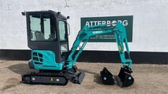2020 Kobelco SK17SR-3E mini excavator, side view