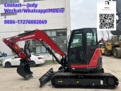 2024 Yanmar ViO80 excavator side view 2024 Yanmar ViO80 excavator side view
