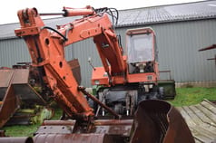 1973 Atlas 1602 wheel excavator, front three-quarter view 1973 Atlas 1602 wheel excavator, front three-quarter view