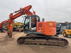2011 Hitachi Zaxis 225 US LC crawler excavator side view 2011 Hitachi Zaxis 225 US LC crawler excavator side view