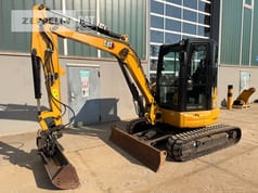 2021 Caterpillar 304ECR mini excavator side view 2021 Caterpillar 304ECR mini excavator side view
