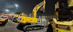2026 XCMG XE215I-KLC crawler excavator, rear three-quarter view