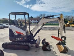 2018 Bobcat E27Z crawler excavator, side view