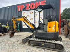 2016 Bobcat E26 mini excavator, side view