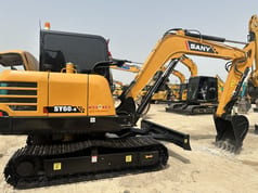 2023 Sany SY60C-9 mini excavator, side profile view 2023 Sany SY60C-9 mini excavator, side profile view