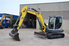 2018 Wacker Neuson ET65 mini excavator, side view