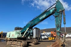 2008 Hitachi ZX350LC-3 crawler excavator side view 2008 Hitachi ZX350LC-3 crawler excavator side view