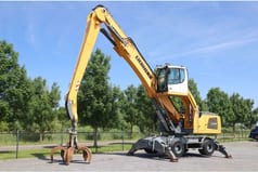 2016 Liebherr LH 40 M material handler, side view