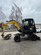 2020 Doosan DX57W-5 wheel excavator, side profile view 2020 Doosan DX57W-5 wheel excavator, side profile view