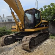 2024 Caterpillar 330B crawler excavator, front three-quarter view 2024 Caterpillar 330B crawler excavator, front three-quarter view