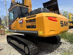 2024 Sany SY245H crawler excavator rear three-quarter view