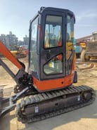 2022 Hitachi ZX35U-5A mini excavator side view