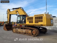 2012 Caterpillar 390 D L crawler excavator, side profile view