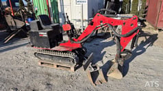 2020 Springer MAX PRO-E mini excavator, side view