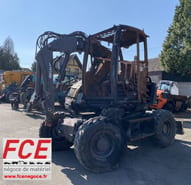 2017 Mecalac 7MWR wheel excavator, side view