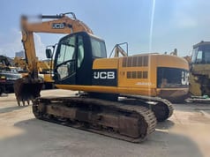 2020 JCB JS220LC crawler excavator, side view