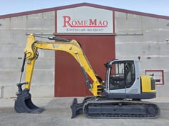 2024 Wacker Neuson ET145 crawler excavator, side profile view 2024 Wacker Neuson ET145 crawler excavator, side profile view