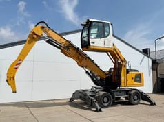 2013 Liebherr LH22 M material handler, side view