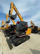 2025 Sany SY75C crawler excavator, front three-quarter view 2025 Sany SY75C crawler excavator, front three-quarter view
