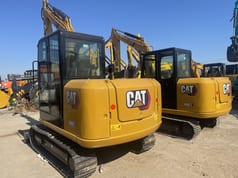 2024 Caterpillar 306E2 mini excavator rear view