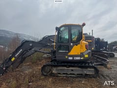 2022 Volvo ECR88D crawler excavator, side view 2022 Volvo ECR88D crawler excavator, side view