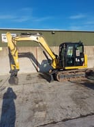 2019 Caterpillar 308E2CR crawler excavator, side profile view 2019 Caterpillar 308E2CR crawler excavator, side profile view