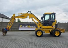 2017 Komatsu PW98MR-8 wheel excavator side view