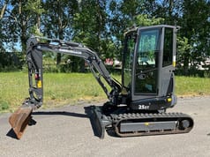 2023 Eurocomach 25ZT mini excavator, side view