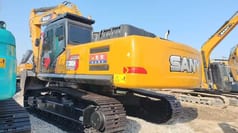 2023 Sany SY365H crawler excavator, rear three-quarter view